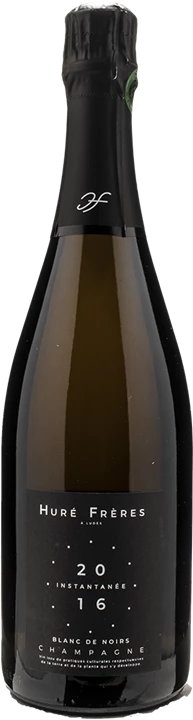 Vorderseite Huré Freres Champagne Blanc De Noirs Instantanée Extra Brut 2016