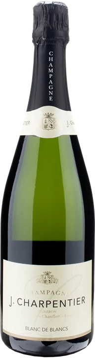 Vorderseite J. Charpentier Champagne Blanc de Blancs Brut