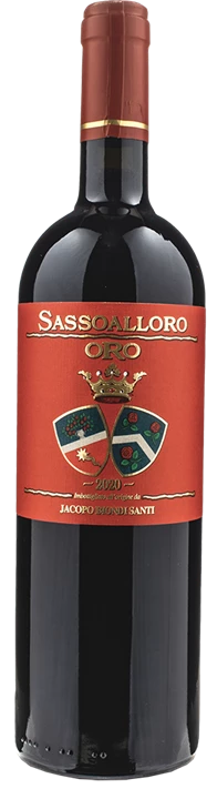 Front Jacopo Biondi Santi Sassoalloro Oro 2020
