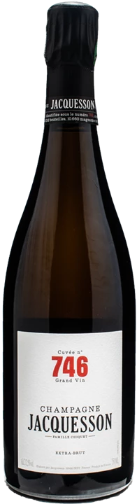 Front Jacquesson Champagne Cuvée 746 Extra Brut 