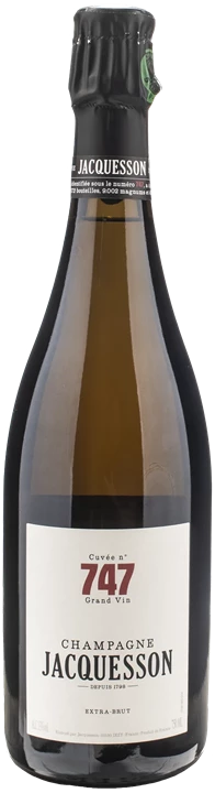 Fronte Jacquesson Champagne Cuvée 747 Extra Brut
