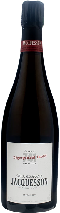Fronte Jacquesson Champagne Degorgement Tardive Cuvèe n° 741 Extra Brut