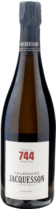 Fronte Jacquesson Champagne Extra Brut Cuvèe n 744