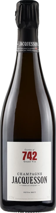 Front Jacquesson Champagne Extra Brut Cuvée n.742 2019