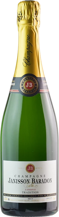 Fronte Janisson Baradon et Fils Champagne à Epernay Brut Tradition