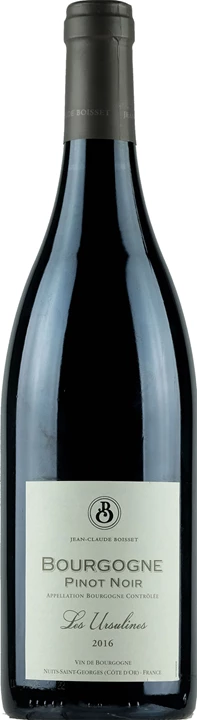 Front Jean Claude Boisset Les Ursulines Bourgogne Pinot Noir 2016