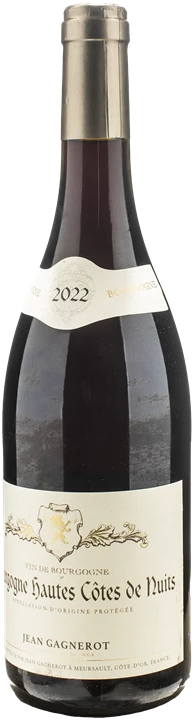 Fronte Jean Gagnerot Bourgogne Hautes Cotes de Nuits Rouge 2022