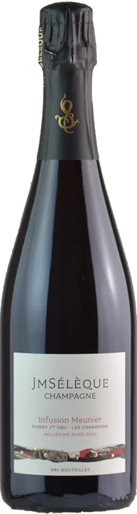 Fronte Jean Marc Seleque Champagne 1er Cru Infusion Meunier Les Chamiers Millesime Rosè Extra Brut 2015