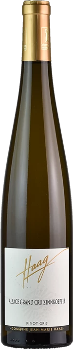Fronte Jean-Marie Haag Grand Cru Zinnkoepflé Pinot Gris Cuvée Théo 2016