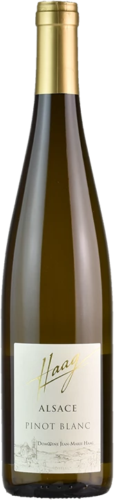 Vorderseite Jean-Marie Haag Pinot Bianco 2017
