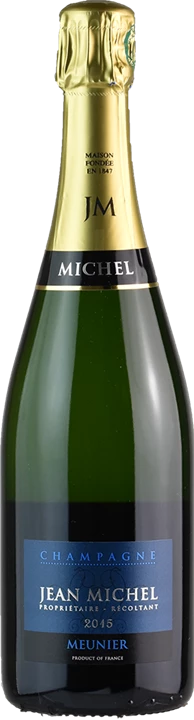 Front Jean Michel Champagne Blanc de Noirs Meunier Brut 2015