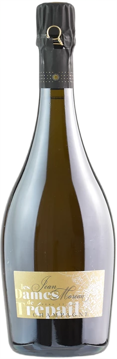 Vorderseite Jean Moreau Champagne Blanc de Blanc Les Dames de Trépail Brut Millesime 2015