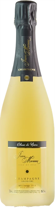 Vorderseite Jean Moreau Champagne Grand Cru Blanc de Noirs Millesime Brut Nature 2014