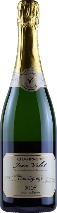 Fronte Jean Velut Champagne Témoignage Extra Brut