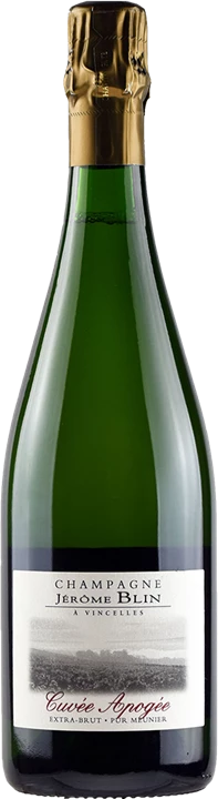 Vorderseite Jerome Blin Champagne Cuvee Apogee Pur Meunier Extra Brut