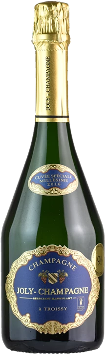 Vorderseite Joly Champagne Cuvée Spéciale Millésime 2016