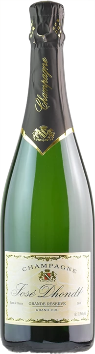 Vorderseite Josè Dhondt Champagne Grand Cru Blanc de Blancs Brut Grand Reserve