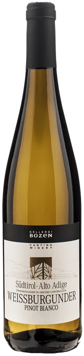 Vorderseite Kellerei Bozen Pinot Bianco 2023
