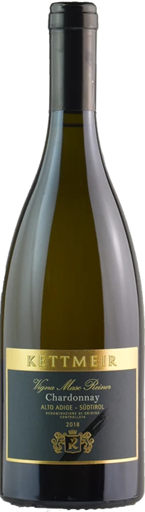 Vorderseite Kettmeir Alto Adige Chardonnay Vigna Maso Reiner 2018