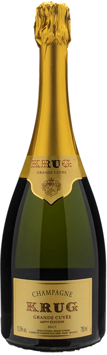 Front Krug Champagne Grande Cuvée Brut Edition 168
