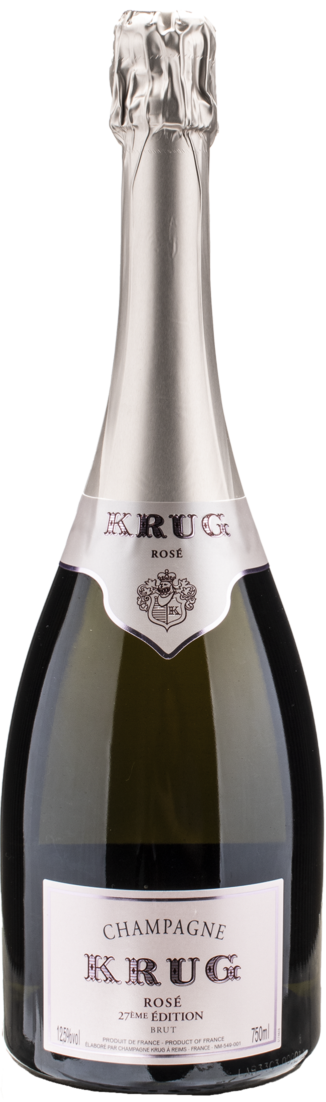 KRUG ロゼ 27EME Editinon シャンパン 750ml 箱無 クリュッグ ロゼ 箱なし エディション 27 750ml 1本［ロゼ/辛口