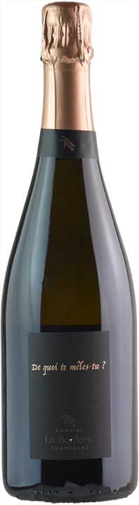 Vorderseite La Borderie Champagne Blanc de Noirs De Quoi Te Meles Tu Extra Brut 2016