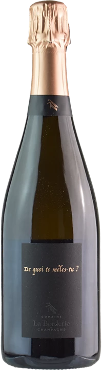 Front La Borderie Champagne Blanc de Noirs De Quoi Te Meles Tu Extra Brut 2019