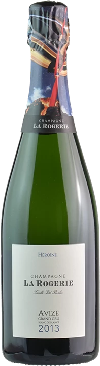 Front La Rogerie Champagne Grand Cru Blanc de Blancs Héroïne Millesimé Extra Brut 2013