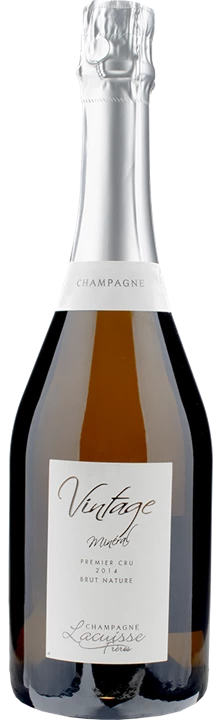 Vorderseite Lacuisse Fréres Champagne 1er Cru Vintage Minèral Brut Nature 2014