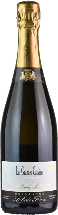 Front Laherte Frères Champagne Blanc de Blancs Les Grandes Crayeres Extra Brut Millesime 2016