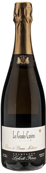 Fronte Laherte Frères Champagne Blanc de Blancs Les Grandes Crayeres Extra Brut Millesime 2019