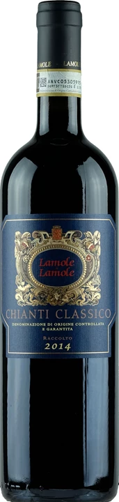 Front Lamole di Lamole Chianti Classico Etichetta Blu 2014