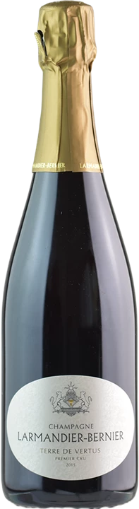 Fronte Larmandier Bernier Champagne 1er cru Terre de Vertus Blanc de Blancs Brut Nature 2015