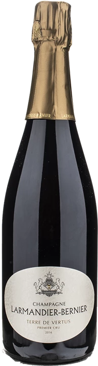 Fronte Larmandier Bernier Champagne 1er cru Terre de Vertus Blanc de Blancs Brut Nature 2016