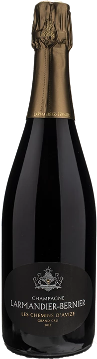 Front Larmandier Bernier Champagne Grand Cru Blanc de Blancs Les Chemins d'Avize Extra Brut 2015