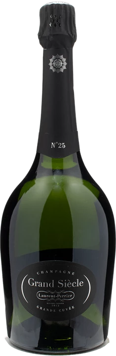 Front Laurent Perrier Champagne Grande Cuvèe Grand Siècle n°25