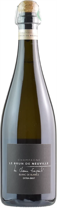 Fronte Le Brun de Neuville Champagne Blanc de Blancs Le Chemin Empreinté Extra Brut