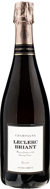 Front Leclerc Briant Champagne Rose Extra Brut