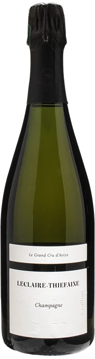 Front Leclere-Thiefaine Champagne Blanc de Blancs Cuvee 01 Le Grand Cru d'Avize