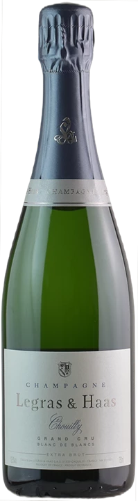 Vorderseite Legras & Haas Champagne Grand Cru Blanc de Blancs Extra Brut