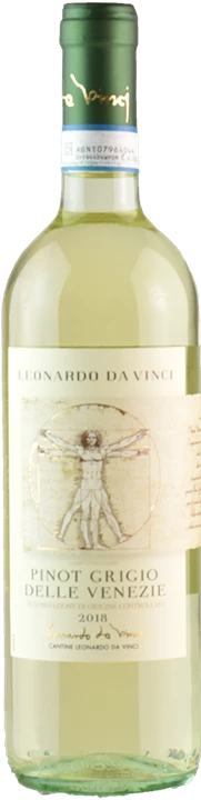 Adelante Leonardo da Vinci Vitruviano Pinot Grigio delle Venezie 2018