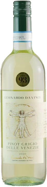 Adelante Leonardo da Vinci Vitruviano Pinot Grigio delle Venezie 2020