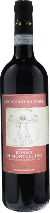Front Leonardo da Vinci Vitruviano Rosso Montalcino 2022