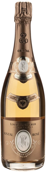 Front Louis Roederer Champagne Cristal Rosé 2014