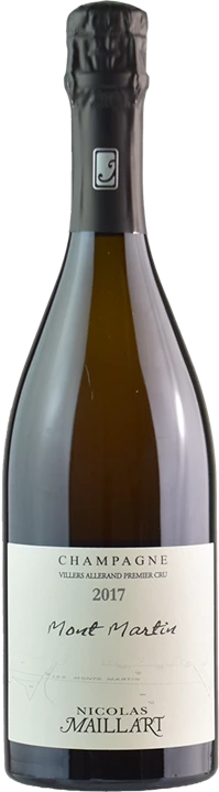 Vorderseite Maillart Champagne 1er Cru Blanc de Noirs Mont Martin Extra Brut 2017