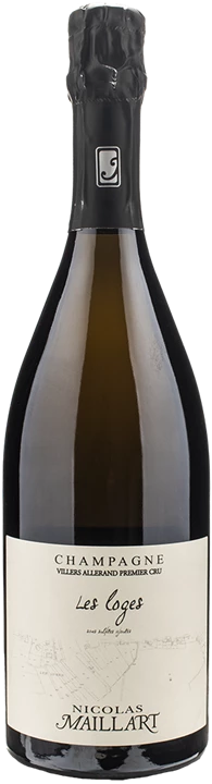 Front Maillart Champagne 1er Cru Les Loges Pinot Noir Sans Sulfits Extra Brut