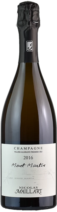 Vorderseite Maillart Champagne 1er Cru Mont Martin Extra Brut 2016