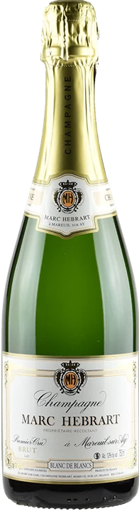 Front Marc Hebrart Champagne 1er Cru Blanc de Blancs Brut