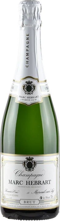 Vorderseite Marc Hebrart Champagne Cuvée de Réserve 1er Cru