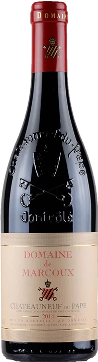 Vorderseite Marcoux Chateauneuf du Pape Rouge 2014